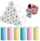 YSDMY Thermopapier für Kinderkamera 16 Rollen Nachfülldruckpapier Thermodrucker Papier 57 x 25 mm Thermorollen Nachfülldruckpapier für Kinder，Druckerpapier für Fotodrucker Mini Drucker