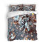 Diamant-Ansicht Bettwäsche 135X200 Mädchen Jungen Teenager Mit 80X80 Kissenbezug,Kinder 3D Bettwäsche-Set 2Teilig,Mikrofaser Bettbezug Mit Reißverschluss,Mk594