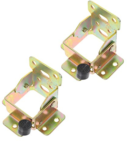 SHINEOFI 2pcs Self-Locking Folding Hinge for Industrial Table Legs Table Leg Extenders Furniture Hinges