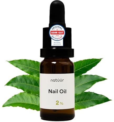 natüür Nail Oil 10 ml | Nagelöl | Nagelhautöl mit NEEMAVERA® | Für trockene Nagelhaut & brüchige Nägel | Mit pflanzlichen Ölen | Intensive Nagelpflege & Nail Repair