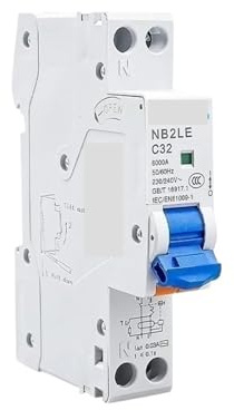 Disjoncteur de Protection contre les fuites à courant résiduel NB2LE Type A AC 1P + N, 1 pièce, disjoncteur RCBO 30MA 6A10A 16A 20A 25A 32A(32A)