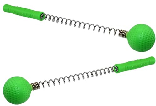 ABOOFAN 2pcs Silicone Massage Ball Hammers Lightweight Manual Body Hammer for Abdomen and Back Muscle Relaxation Portable Massager for Office and Travel Use