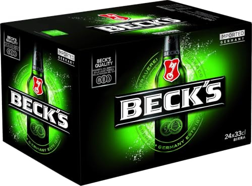 Beck's Birra Bottiglia - Cassa da 24 x 330 ml