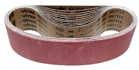 VSM KK711X Schleifband | 75 x 762 mm | 10 Stück | Körnung: P180