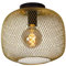 LUCIDE MESH - Deckenleuchte - Ø 30 cm - 1xE27 - Mattes Gold/Messing