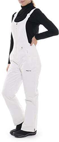 Arctix Salopette Termica Essential da Donna, Bianco, 3X/27 Inseam