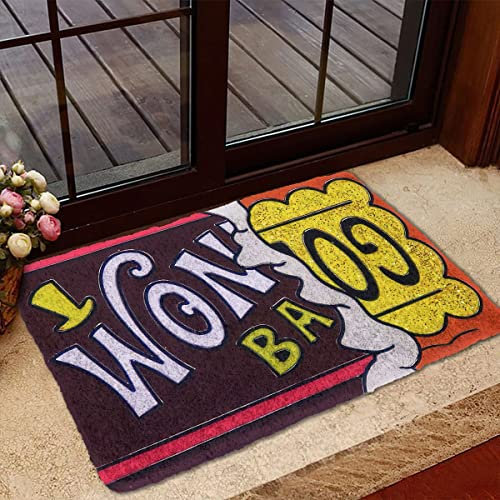 NA Fussmatte innen Willy Wonka Chocolate Factory Bar Custom Fußmatte deko Wohnzimmer