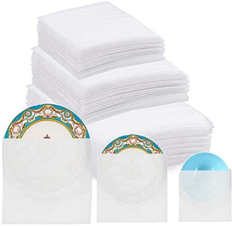 60 StüCk Luftpolsterfolie Schaumstoffverpackung Verpackungsmaterial Polsterfolie Umzugsmaterial Schaumstofffolie FüR Glas, MöBel, Porzellan Und Geschirr Umzugsgeschirr, Aufbewahrung (3 GrößEn)