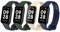 Msksjer 4 Stück Armband Kompatibel mit Xiaomi Smart Band 8 Active/Redmi Smart Band 2 für Damen Herren, Sport Silikon Uhrenarmband Replacement Wechselarmband Ersatzarmband für Xiaomi Mi Band 8 Active