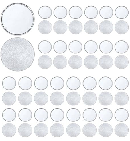 Pyugxab Calcomanías de aluminio en blanco para sublimación, bandeja de fotos, lámina de aluminio de transferencia de calor, color plateado para soporte de insignias