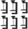 G Clamps for Woodwork Mini C-Clamps Tiger Clamp Face Frame Clamps Claw Clamps for Cabinets C Clamps Heavy Duty Small Desk Clamp with Stable Wide Jaw (6 Pcs)
