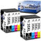 DOUBLE D 35XL Multipack für Epson 35XL kompatibel mit Epson Workforce Pro WF-4720DWF WF-4725DWF WF-4730DTWF WF-4740DTWF（8er Pack）