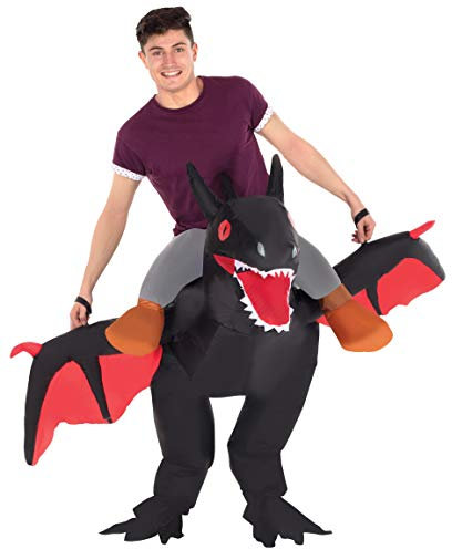 Morph Costume Gonfiabile Drago Adulto, Costume Drago Adulto, Drago Gonfiabile