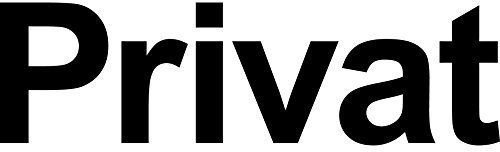 GreenIT Aufkleber Schriftzug Privat 21cm Tattoo Wandtattoo Deko Folie Tür Tier Arzt Beschriftung (schwarz)