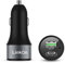 LinkOn 63W Car Charger With 45W USB-C PD3.0 PPS and 18W USB-A QC3.0 Compatible with MacBook Pro Chromebook iPhone Xs/Max/XR/X/8 iPad Pro/Air 2/Mini, Samsung Galaxy S9/S10/S20 Pixel Nexus Huawei