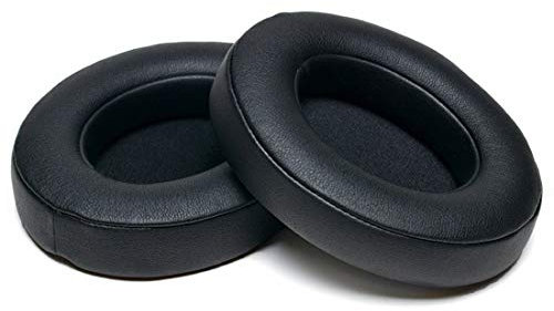 HualuBro - Cuscinetti di ricambio per cuffie Beats Studio 2.0 Wired, Wireless B0500 B0501, Beats Studio 3.0, colore: Nero