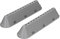 LUTH Premium Profi Parts 2x Aubes de Tambour C00268109 pour Machines à Laver et Sèche-Linge Whirlpool Ariston Hotpoint Indesit Novamatic Scholtès