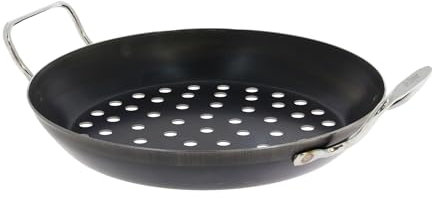 De Buyer - Poele A Legumes #Outdoor Perforee 2 Anses 28 - - 5408.28, Bleu