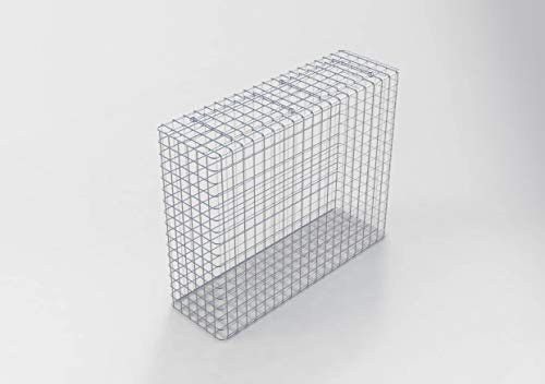 Gabione feuerverzinkt 102 cm x 82 cm x 32 cm, Maschenweite 5 cm x 5 cm, fertig geschweißt