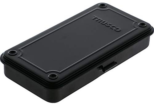 TRUSCO T-19MBK 203 x 109 x 35mm Matt Black Boot Tool Box