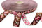 Webband Dala Pferde - 1,80 EUR/m - braun - 15mm breit - Meterware