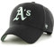 '47 MLB Baseballcap Oakland Athletics A's Black Ballpark Snap Cap Kappe Basecap