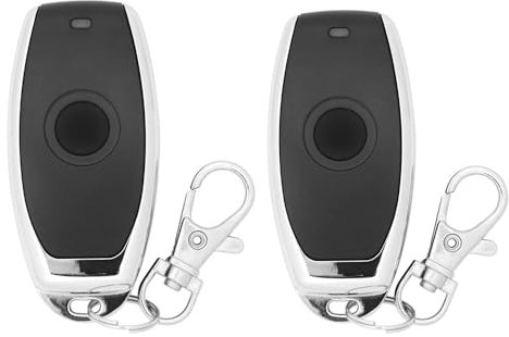 QIACHIP rf Fernbedienung 1527 Lerncode,Mando a Distancia 433 MHz kabellose Fernbedienung Transmitter Schlüsselanhänger Tasten, für die Verwendung mit QIACHIP Empfänger