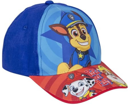 CERDÁ LIFE'S LITTLE MOMENTS Jungen Paw Patrol Kinder Cap mit Visier blau Verschluss, One Size