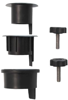 osoltus Sonnenschirm Reduzierringe Schirmständer Adapter Sonnenschirmständer für Bodenhülse