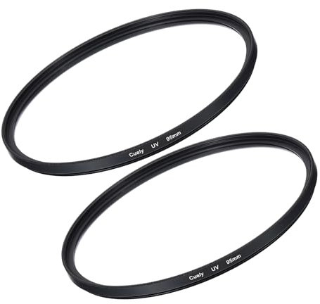 QUARKZMAN UV-Objektivfilter Kamera-Schutzfilter mit Mehrschichtbeschichtungen 95mm HD Hydrophob Kratzfest für Kamera-Fotografie-Objektiv 2 Stück