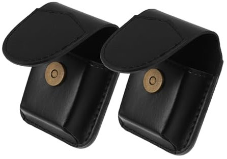 Beaupretty 2 Pezzi Custodia in Pelle Per Antigraffio Custodia Compatta Portatile