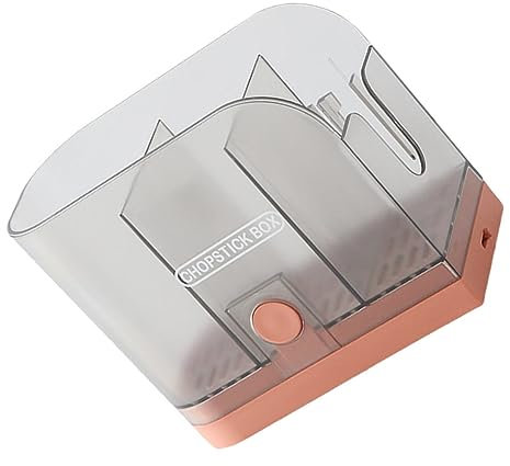 OKUMEYR 1 Pc Support De Baguettes Tenture Murale Égouttoir à Vaisselle Étendoir à Vaisselle Panier De Séchage des Ustensiles Organisateur De Couverts Séchoir à Argenterie Orange