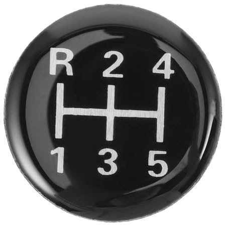 iplusmile Aufkleber Fürs Auto Runder Aufkleber Für Schalthebel Für Schaltknauf Epoxidharz Autozubehör Für Schaltgetriebe DIY-Innenraum-dekor rutschfeste Oberfläche Langlebiger