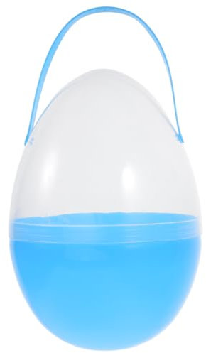 CAXUSD Osterkörbe Mit Griff Nachfüllbare Große Osterkarottenbehälter Aus Kunststoff Für Die Osterjagd