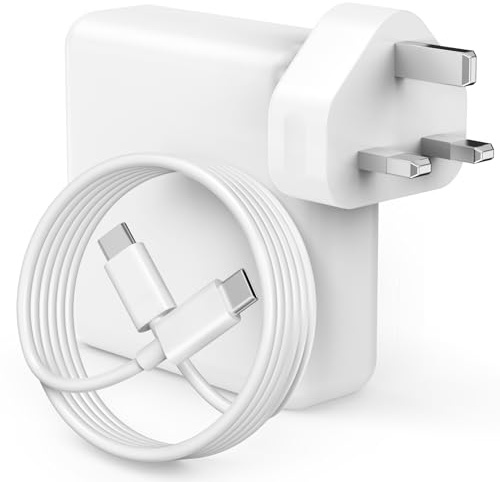 Mac Book Charger 140W Type C Super Fast Laptop Charger Compatible with MacBook Pro 16, 15, 14, 13 Inch, MacBook Air 13 Inch, iPad Pro 2022/2021/2020/2019/2018 and more USB C Devices, 2.0M Cable