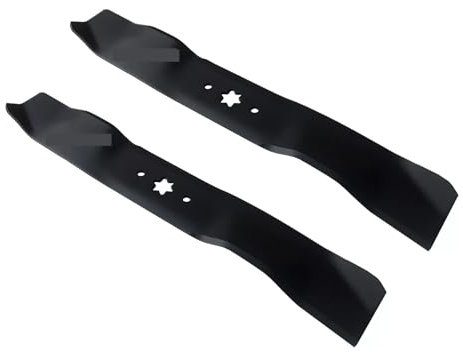 ZZSYHDM Outils de Jardin Pièces 2 X Lames de Tondeuse à Gazon pour Tracteur 42/107CM pour MTD 742-0616A 742-0647 742-0... remplacer