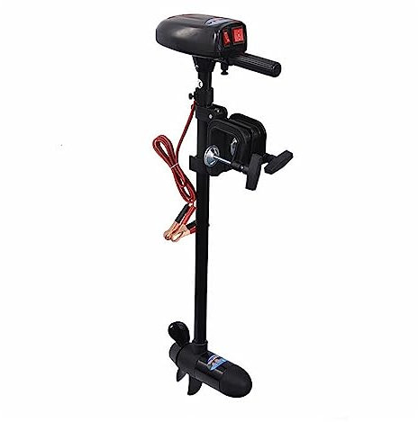 Elektromotor Boot, 18 Pfund elektrischer Trolling-Motor, gebürsteter Multi-Gang-Elektromotor mit Propeller, for Schlauchboot-Ruderkajak Perfekt für Jeden Bootsliebhaber