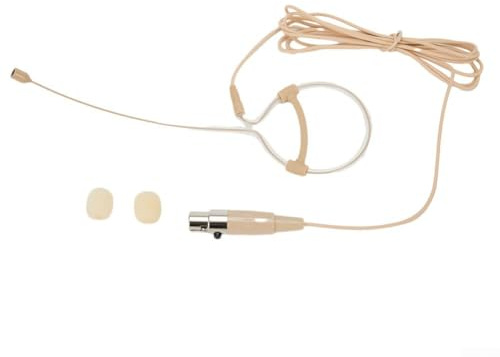 Micro oreillette avec crochet auriculaire pour micro omnidirectionnel et applications vocales (B(S(pour Shure))