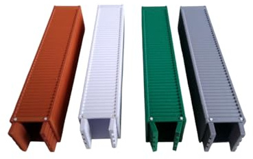 H0 Container 1:87 – 4er-Set – 40-Fuß-Frachtcontainer mit beweglichen Türen (Manuel) – Modellbahn & Diorama – Hergestellt im Elsass (Farbmix)