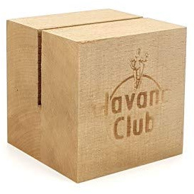 Havana Club Kartenhalter aus Holz
