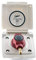 BULLFINCH Caravan White Bbq Gas Point And Quick Release Plug In Tail Connector