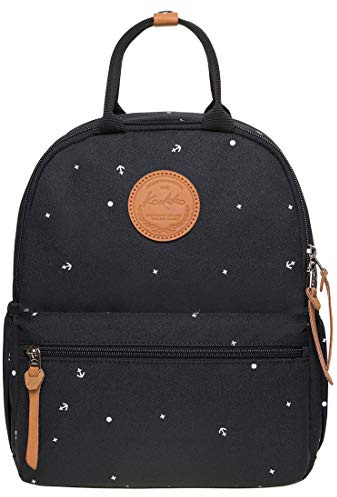 KAUKKO Ep6 Unisex Rucksack, 5-5 Schwarz, 9 zoll, Lässiger Rucksack