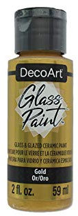 Gold Glass Paint - 2Oz.