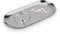 Bandejas Metal Decorativas, Vaciabolsillos Recibidor Acero Inoxidable Bandeja Cosméticos Organizador de Joyas para Dejar Llaves Decoracion Hogar, 9.4 X 23cm (L-Plata)