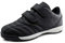 JABASIC Kinder Komfortabel Rasen Fußballschuhe Sportlich Turnschuhe (27EU,Schwarz)