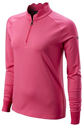 Wilson Staff Damen Golf-Sweatshirt, Thermal Tech, Polyester/Spandex