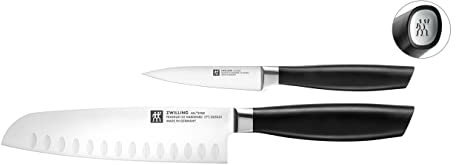 Zwilling All * Star Messerset 2-tlg, Silber Kochmesser Küchenmesser Eisgehärtet