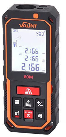 Vaunt Professional Laser Distance Measure 60m