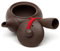 Mini-Yixing-Teekanne, handgefertigt, chinesisches Tee-Set, Kung-Fu-Teekanne, Keramik, Keramik, Porzellan, 100 ml