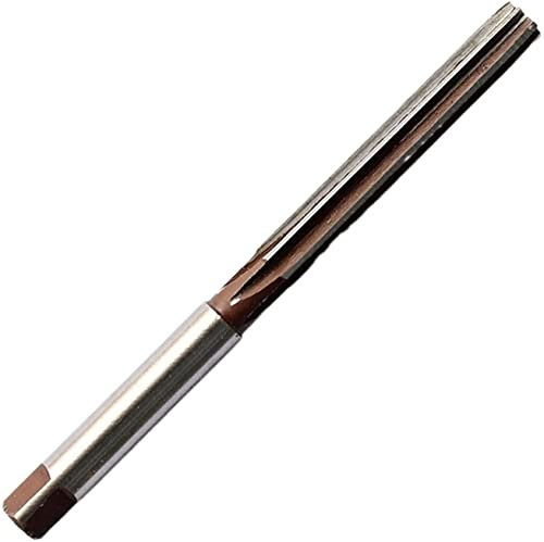 Reibahlen 2-4mm Schnittdurchmesser Reibahle, HSS Schnellarbeitsstahl Zylinderschaft Manuelle Handreibahle 1pcs (Size : 1Piece 4mm Alloy) (1Piece 2mm HSS)